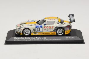 Mercedes SLS AMG GT3 #22 Rowe Racing Graf / Jager Nurburgring 24 Hours 2013 Minichamps 1:43 410133222 Diecast