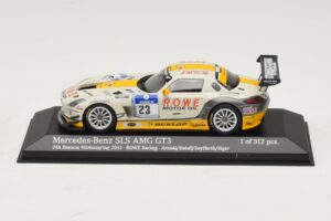Mercedes SLS AMG GT3 #23 Rowe Racing Arnold / Roloff Nurburgring 24 Hours 2013 Minichamps 1:43 410133223 Diecast