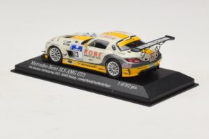 Mercedes SLS AMG GT3 #23 Rowe Racing Arnold / Roloff Nurburgring 24 Hours 2013 Minichamps 1:43 410133223 Diecast - image 3 of 4