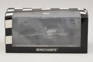 Mercedes SLS AMG GT3 45 Years of Driving Performance Black Minichamps 1:43 410133200 Diecast - image 4 of 4