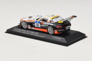 Mercedes SLS AMG GT3 #65 Hankook 24 Hours of Nurburgring 2012 Minichamps 1:43 437123265 Diecast - image 3 of 4