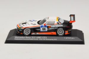 Mercedes SLS AMG GT3 #66 Hankook C. Frankenhout / Simonsen 24 Hours of Nurburgring 2012 Minichamps 1:43 437123266 Diecast
