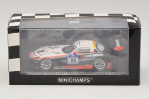 Mercedes SLS AMG GT3 #66 Hankook C. Frankenhout / Simonsen 24 Hours of Nurburgring 2012 Minichamps 1:43 437123266 Diecast - image 4 of 4