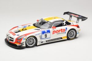 Mercedes SLS AMG GT3 #9 B. Schneider / J. Bleekemolen Black Falcon 24 Hours of Nurburgring Winner 2013 Minichamps 1:18 151133