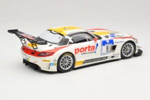 Mercedes SLS AMG GT3 #9 B. Schneider / J. Bleekemolen Black Falcon 24 Hours of Nurburgring Winner 2013 Minichamps 1:18 151133 - image 2 of 6