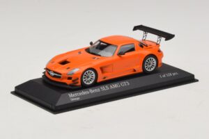 Mercedes SLS AMG GT3 Street Orange Minichamps 1:43 410113204 Diecast - image 2 of 4
