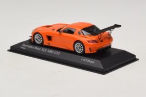 Mercedes SLS AMG GT3 Street Orange Minichamps 1:43 410113204 Diecast - image 3 of 4