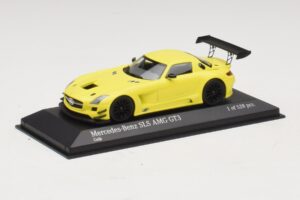 Mercedes SLS AMG GT3 Yellow Minichamps 1:43 410113201 Diecast - image 2 of 4
