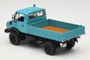 Mercedes Unimog 1300 L Flatbed Truck Blue Minichamps 1:43 439033020 Diecast - image 5 of 6