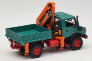 Mercedes Unimog 1300 L Tipper with Loading Crane Minichamps 1:43 439033000 Diecast - image 2 of 6