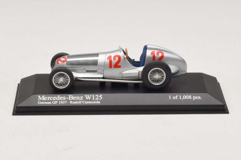 Mercedes W125 R. Caracciola German GP 1937 Minichamps 1:43 400370012 Diecast