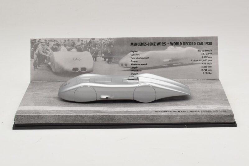 Mercedes W125 R. Caracciola World Record 1938 Minichamps 1:43 40038300 Diecast