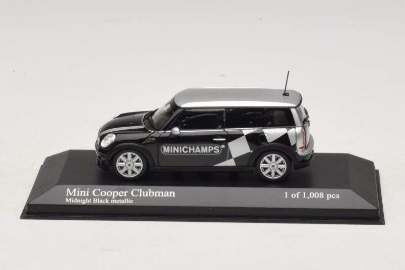Mini Cooper Clubman R55 Black Metallic Minichamps 1:43 Mini Cooper Clubman R55 Black Metallic Minichamps 1:43 431138672 Diecast