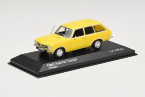 Opel Ascona A Voyage Yellow Minichamps 1:43 400045811 Diecast - image 2 of 4