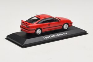 Opel Calibra Turbo 4x4 Red Maxichamps 1:43 940045721 Diecast - image 2 of 4