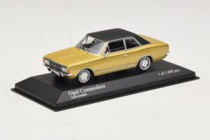 Opel Commodore A Gold Metallic Minichamps 1:43 430046165 Diecast - image 2 of 4