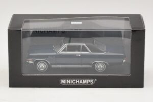 Opel Diplomat A V8 Coupe Dark Blue Minichamps 1:43 400048021 Diecast - image 4 of 4