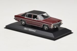 Opel Diplomat B Dark Red Maxichamps 1:43 940046071 Diecast - image 3 of 4