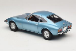 Opel GT Blue Metallic Minichamps 1:18 180049030 Diecast - image 7 of 8