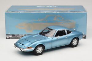 Opel GT Blue Metallic Minichamps 1:18 180049030 Diecast - image 8 of 8