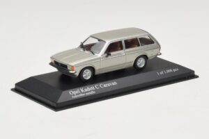Opel Kadett C Caravan Silver Metallic Minichamps 1:43 400048111 Diecast - image 2 of 4