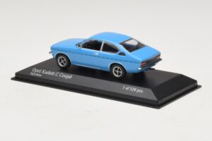 Opel Kadett C Coupe Blue Minichamps 1:43 430045628 Diecast - image 3 of 4