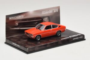 Opel Kadett C Coupe Presentation IAA Frankfurt Red Minichamps 1:43 436045620 Diecast - image 2 of 4