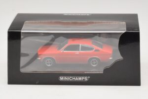 Opel Kadett C Coupe Presentation IAA Frankfurt Red Minichamps 1:43 436045620 Diecast - image 4 of 4