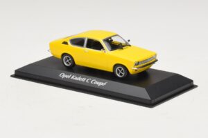 Opel Kadett C Coupe Yellow Maxichamps 1:43 940045620 Diecast - image 3 of 4