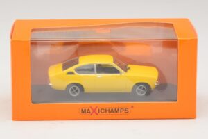 Opel Kadett C Coupe Yellow Maxichamps 1:43 940045620 Diecast - image 4 of 4