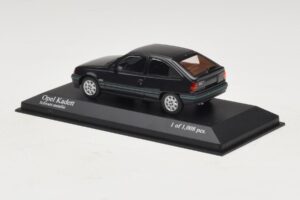 Opel Kadett E Black Metallic Minichamps 1:43 400045901 Diecast - image 3 of 4