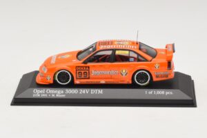 Opel Omega 3000 24V #99 Jägermeister M. Reuter DTM 1991 Minichamps 1:43 400914499 Diecast