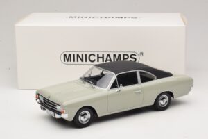 Opel Rekord C Coupe Grey Minichamps 1:18 107047022 Resin - image 6 of 6