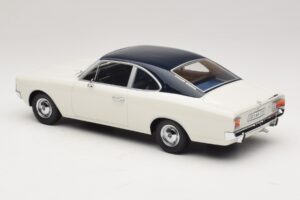 Opel Rekord C Coupe White Blue Minichamps 1:18 107047021 Resin - image 5 of 6