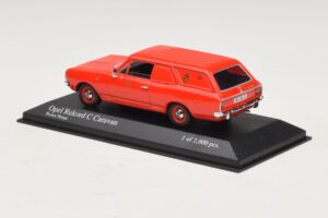 Opel Rekord Caravan Norwegian Post Minichamps 1:43 433046195 Diecast - image 3 of 4