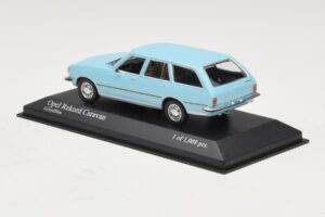Opel Rekord D Caravan Light Blue Minichamps 1:43 400044014 Diecast - image 3 of 4