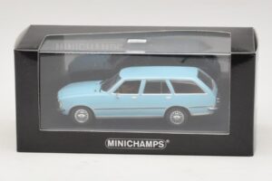 Opel Rekord D Caravan Light Blue Minichamps 1:43 400044014 Diecast - image 4 of 4