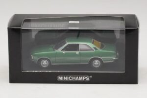 Opel Rekord D Coupe Green Metallic Minichamps 1:43 400044022 Diecast - image 4 of 4