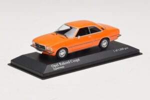 Opel Rekord D Coupe Orange Minichamps 1:43 400044024 Diecast - image 2 of 4
