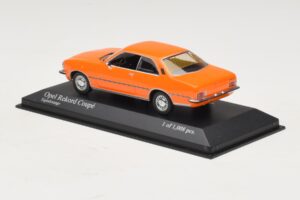 Opel Rekord D Coupe Orange Minichamps 1:43 400044024 Diecast - image 3 of 4