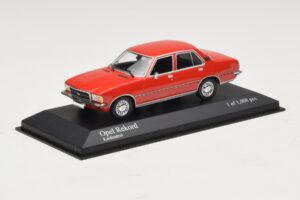 Opel Rekord D Red Minichamps 1:43 400044004 Diecast - image 2 of 4