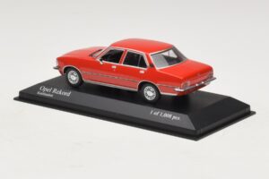 Opel Rekord D Red Minichamps 1:43 400044004 Diecast - image 3 of 4