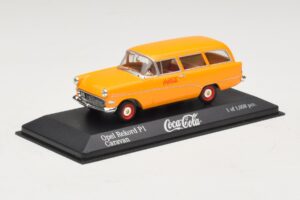 Opel Rekord P1 Caravan Coca-Cola Minichamps 1:43 430043270 Diecast - image 2 of 4