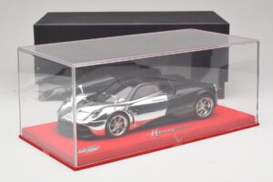 Pagani Huayra Chrome Silver One Off BBR 1:18 P1873CM Resin - image 7 of 7
