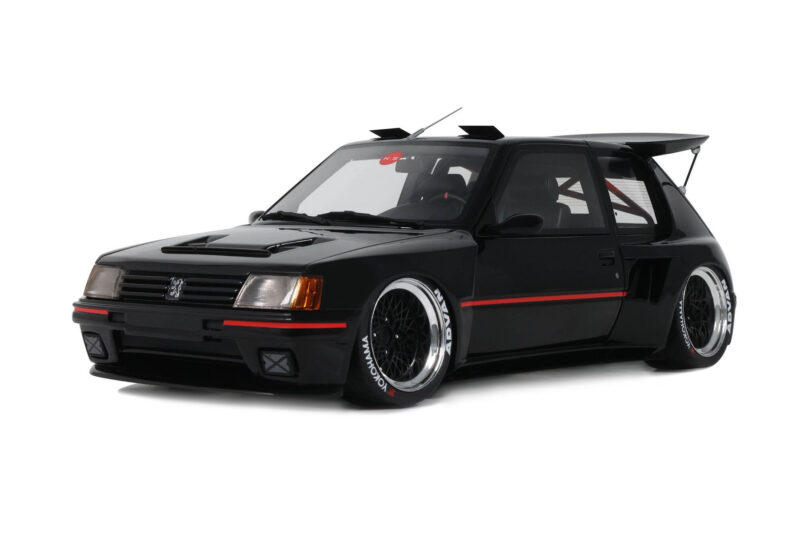 Peugeot 205 Khyzyl Saleem Black Otto 1:18 OT1257 Resin