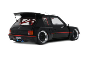 Peugeot 205 Khyzyl Saleem Black Otto 1:18 OT1257 Resin - image 2 of 5