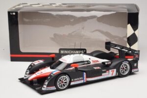 Peugeot 908 HDi FAP LMP1 #7 M. Gene / N. Minassian / J. Villeneuve 24 Hours of Le Mans 2007 Minichamps 1:18 150071207 Diecast - image 6 of 6