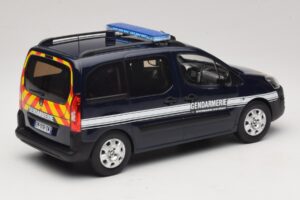 Peugeot Partner Gendarmerie Dark Blue Norev 1:18 184890 Diecast - image 2 of 6
