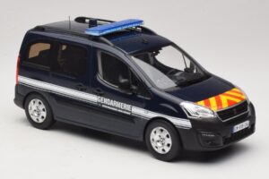Peugeot Partner Gendarmerie Dark Blue Norev 1:18 184890 Diecast - image 4 of 6
