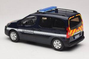 Peugeot Partner Gendarmerie Dark Blue Norev 1:18 184890 Diecast - image 5 of 6